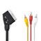 Nedis video / audio cable - composite video / audio - 1 m – kuva 2