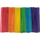 Puiset värilliset tikut 11,4 cm, 50 kpl.