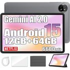 Tabletti Blackview Tab 20 Wifi Gemini AI 2.0, 10.1 Android 15 2.4G+5G Wifi, 12 GB+64 GBSD 2 TB 6600mAh Harmaa