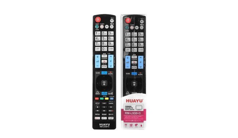 TV-tarvike HQ LXP936 LG TV Remote control LCD / LED / RM-L930+3 / Black