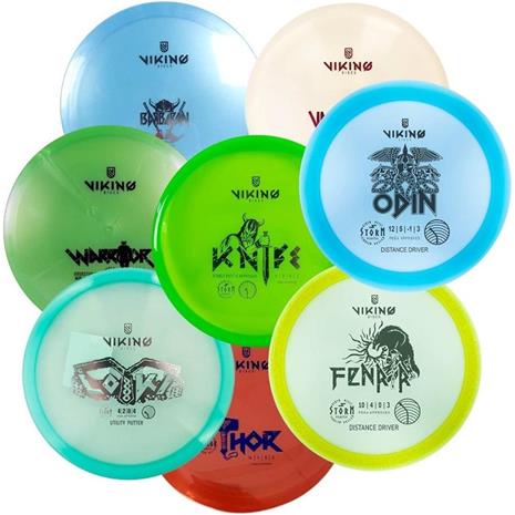 Viking Discs Tournament Set, 8 kiekon setti
