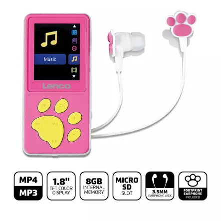 Lenco 8GB MP3 MP4 Player