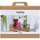 Maxi Craft Kit Modelling - Papier-mä¢chä© pulp vases - assorted colours (977837)