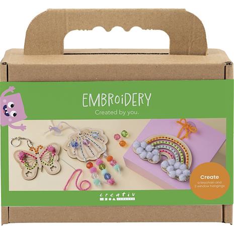 Mini DIY Kit – Embroidery (9772658) – kuva 2/2