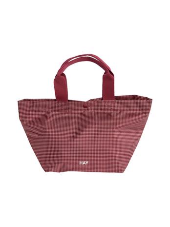 HAY - Grid Everyday Bag - Mini - Viininpunainen