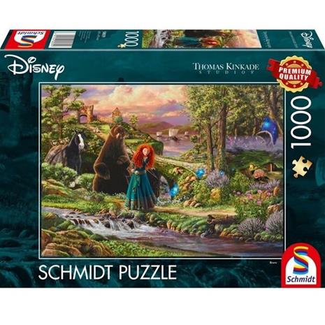 SCHMIDT DISNEY, BRAVE MERIDA 1000P
