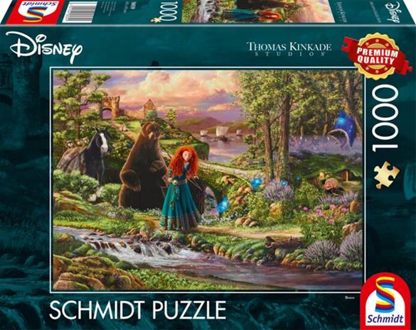 SCHMIDT DISNEY, BRAVE MERIDA 1000P