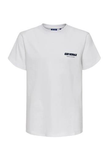 ONLY & SONS Osjcleve Reg Ss Tee Jrs - Blue - 170-176