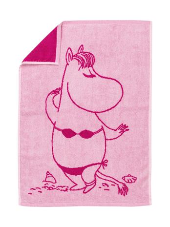 Moomin Arabia Moomin Pyyhe Niiskuneiti 50x70 Cm - Pyyhkeet & Kylpypyyhkeet Puuvilla Vaaleanpunainen - 1082564