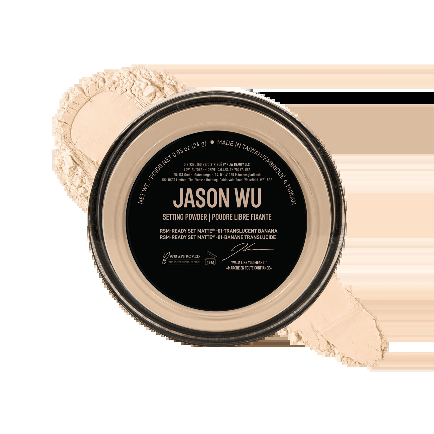 Jason Wu Beauty - Ready Set Matte Setting Powder - Translucent Banana - 24g