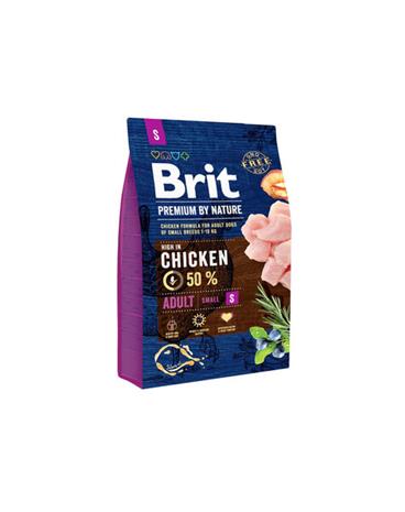 BRIT PREMIUM BY NATURE ADULT S 3KG
