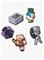 Crocs Minecraft 5 Pack - Multi/patterned - ONE SIZE – kuva 2