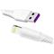 Dudao USB / Lightning 3A 1m white cable (L2L 1m white) – kuva 2