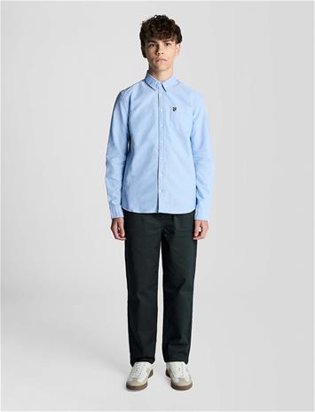 Lyle & Scott Oxford Shirt - White - 170-176