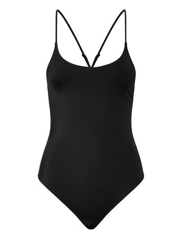 Weekday Open Back Swimsuit - White - XXL