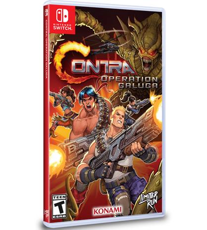Contra: Operation Galuga, Nintendo Switch -peli