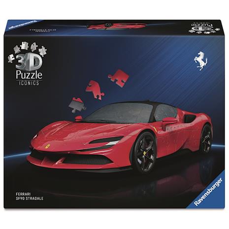 Ravensburger Ferrari Stradale 3D Puzzle, 108pc 3D Palapeli