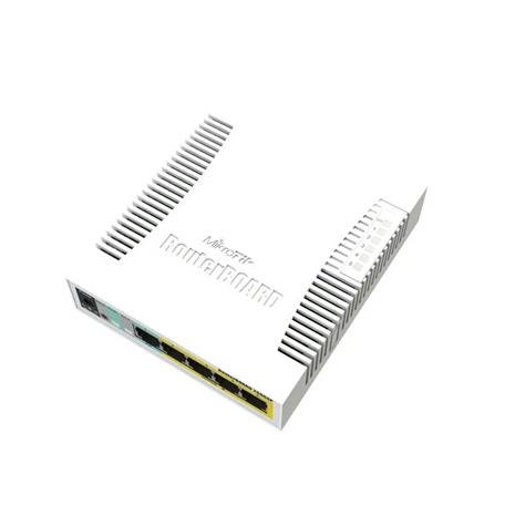 MikroTik CSS106-1G-4P-1S, reititin