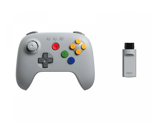 8bitdo 64 2.4G Wireless Controller, N64 -peliohjain