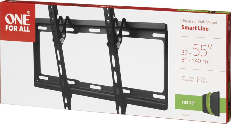 ONEFORALL WM2421 80 kg 55" 100 x 100 mm