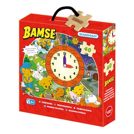 Kärnan Palapeli Bamse Kello 40