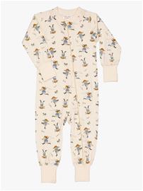Geggamoja Pyjama Peppi Pitkätossu, Beige, 74-80