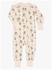 Geggamoja Pyjama Peppi Pitkätossu, Beige, 62-68