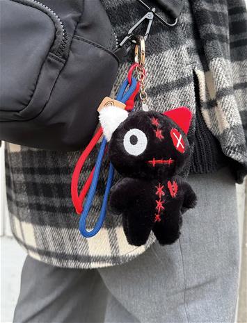 DRM-LND Broken Heart Kitty Black - Black - ONE SIZE