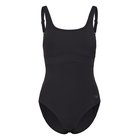Speedo Solid Contour Eclipse Swimsuit - Black - 46
