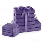 AmeliaHome Amari -pyyheliina, violetti 10 kpl, Pyyhkeet