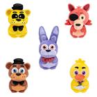 Pehmolelu Jazwares Five Nights at Freddy's 4 mini kultainen Freddy pimeässä hohtavilla silmillä