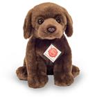 Teddy Hermann - Sitting Labrador dark brown 25 cm (919582)