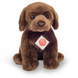 Teddy Hermann - Sitting Labrador dark brown 25 cm (919582)