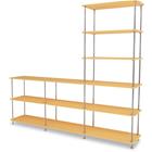 Montana Free Shelf 522000 Acacia / Chrome - Kirjahyllyt Maalattu Metalli Kromi - 5715288534349
