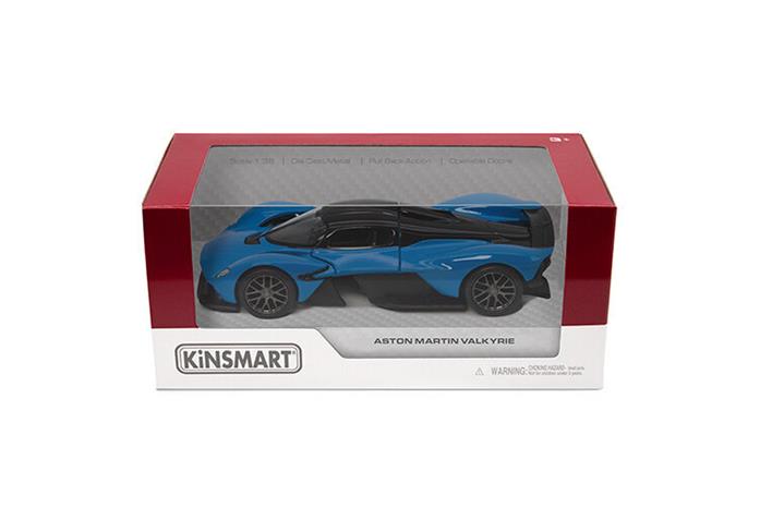 Leluauto Kinsmart Aston Martin Valkyrie 1:36