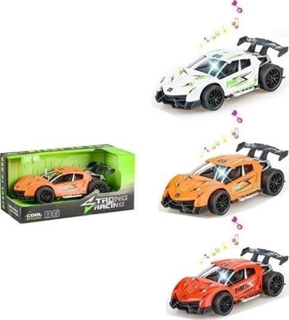 Urheiluauto äänellä ja valolla - ruotsalainen