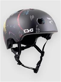 TSG Meta Graphic Design Helmet black drip / in