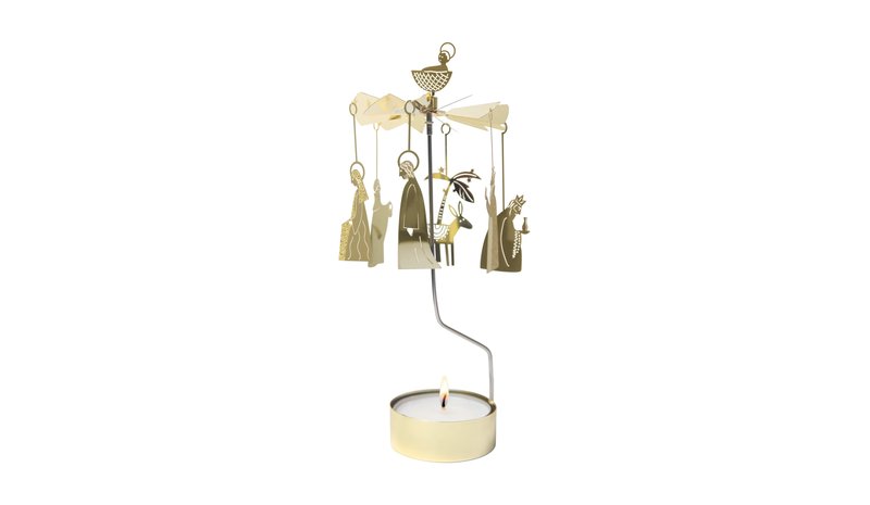 Pluto Design Crib Family enkelikello Kulta