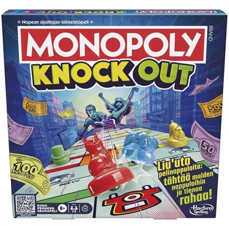 Hasbro Gaming Monopoly Knockout lautapeli
