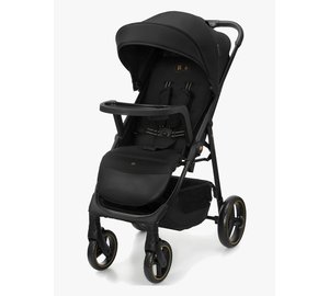 Kinderkraft Matkarattaat + Tarjotin, Onyx Black
