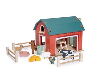 Mentari - Big Red Barn with Animals (MT7972)