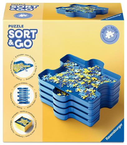 Ravensburger Sort & Go! Puzzle 8 Sorting Trays
