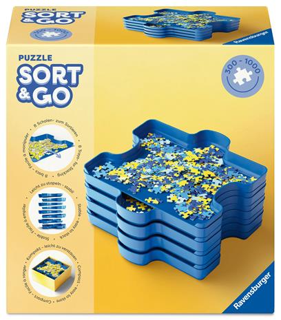 Ravensburger Sort & Go! Puzzle 8 Sorting Trays