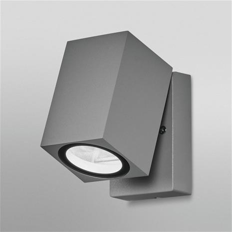 OSRAM ulkoseinälamppu ENDURA CLASSIC CUBE, hopea metalli IP44