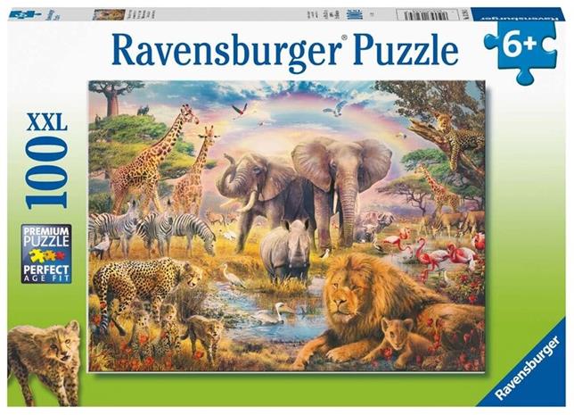 Wildlife Palapelit 100 palaa Ravensburger
