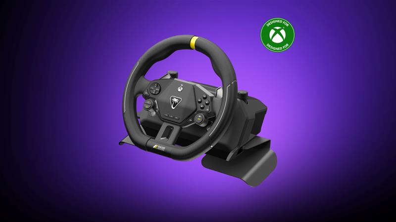 Turtle Beach VelocityOne Racer Wireless Wheel, PC/Xbox -rattiohjain