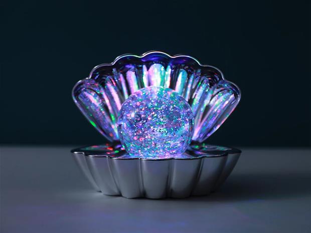 iTotal - Shell Lamp - Silver - 17.6 ä— 12.6 ä— 14.6 cm