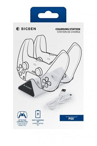 Bigben: Dual Charging Dock, PS5-lataustelakka