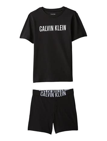 Calvin Klein Knit Pj Set (Ss+Short) - White - 164-170