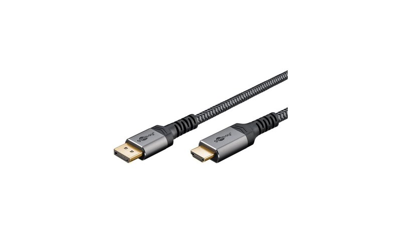 Pro Diplayport- HDMI 2.0/2.1 - 3m - Grey
